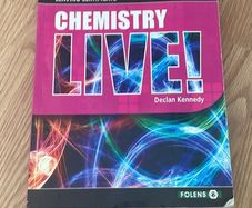 Chemistry Live!  Textbook, workbook and laboratory notebook