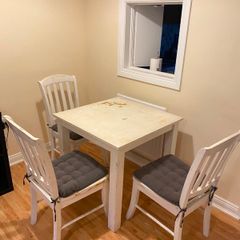 table + chairs
