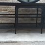 FJALLBO, TV bench, black Image 3
