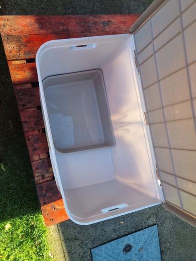 Large cat litter tray