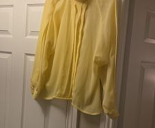 Stunning Yellow Blouse