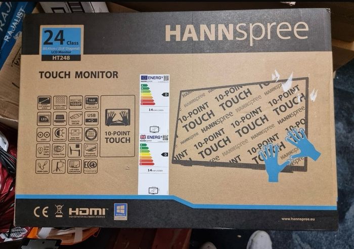 hannspree ht248 monitor 24 inch touch monitor