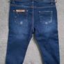 BNWT Zara baby girl jeans with floral lining 9-12mths Image 3