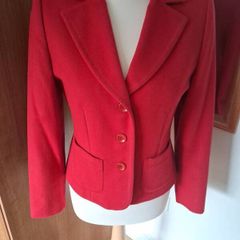 Lovely Gerry Weber Quality Short Red Blazer Size 10