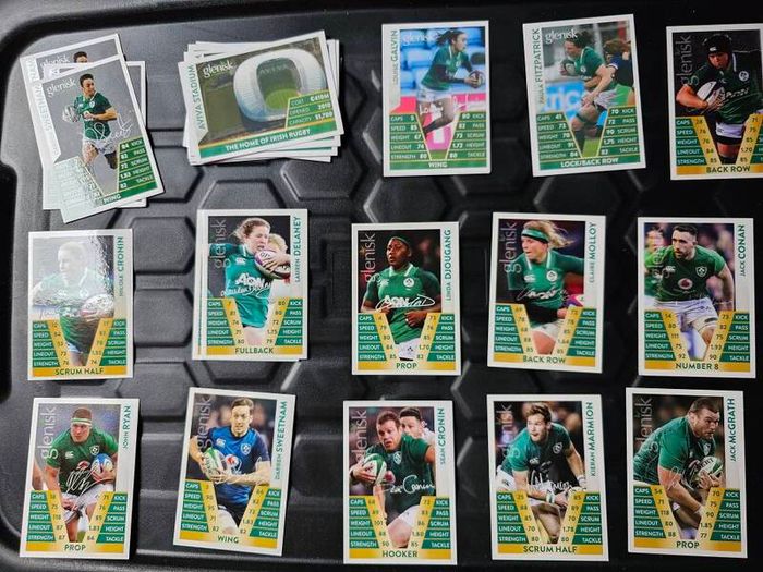 Glenisk Rugby cards