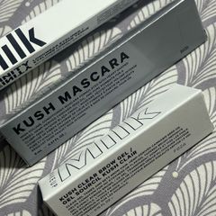 Milk makeup BNIB out space black eyeliner, kush clear brow gel , high volume kush mascara in boom BNIB
