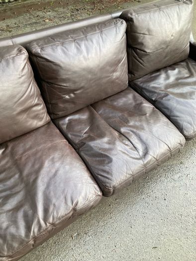 Danish Leather Sofa - Warehouse and Showroom Open Saturday 4th April 12 til 4pm Eircode R95T227