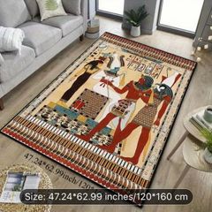 Ancient Egypt themed rug free postage