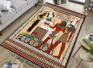 Ancient Egypt themed rug free postage