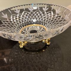 kilarney crystal fruit bowl