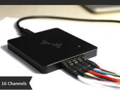 Portable Metal DSLogic Logic Analyzer 16 Channels 100MHz USB-based Debugging Logic Analyzer