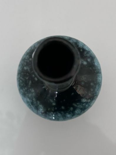 Stunning glazed vintage vase by ES keramik in Germany