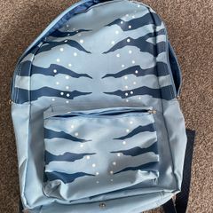blue schoolbag