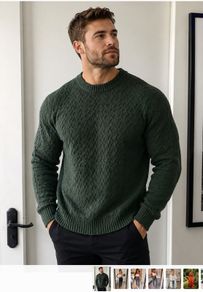 Dark Green Jumper - New