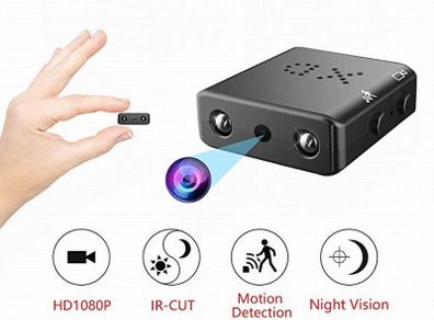 Mini Camera Full HD 1080P Home security Camcorder Night Vision Micro secret Camera Motion Detection Spy Video Voice Recorder