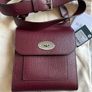 Mulberry Small Antony Bag in Black Cherry - New! Image 4