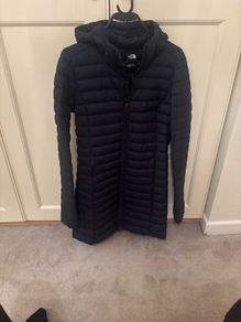 Ladies hooded northface coat