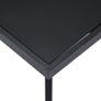 Dining Table Black 200x100x75 cm Tempered Glass Image 4