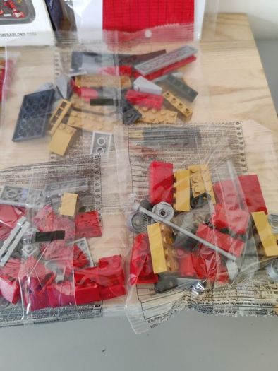 Power Rangers Mega Bloks Construction Set Super Mega Force Sky Ship Showdown