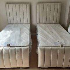 Single ottoman beds And Mattress