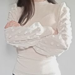Waffle Knit Top