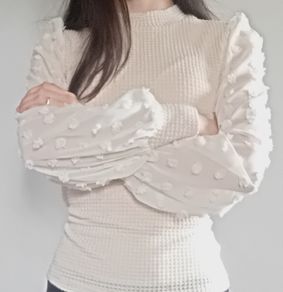 Waffle Knit Top
