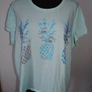 Bonmarche Pineapple placement print plus size T-shirt size UK24 EU52 Postage included Image 3