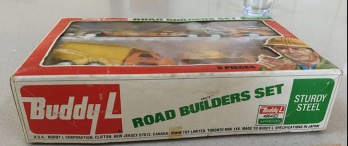 Rare Steel Road Builder Set by Buddy L