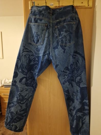 Moschino Couture Milano Pattern Jeans (W34.L31)