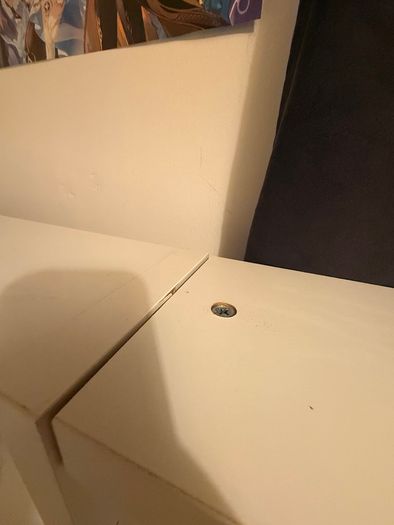 Corner desk with Shelves