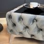 Coffee table with glass Image 4
