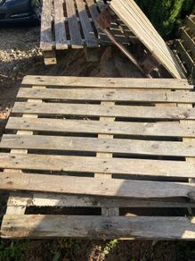 wooden pallets
