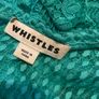 Whistles Green Lace Dress - Size 14 - Elegant Tiered Design Image 7