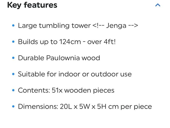 Building blocks - jenga