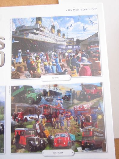 New King Classic Collection 5 Puzzles 1,000 plus Posters
