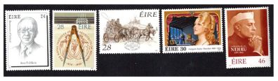 1989 Ireland Anniversaries Commemorative Stamps Mint Never Hinged (MNH)