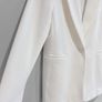 New Dunnes Stores Cream Tailored Blazer Image 4
