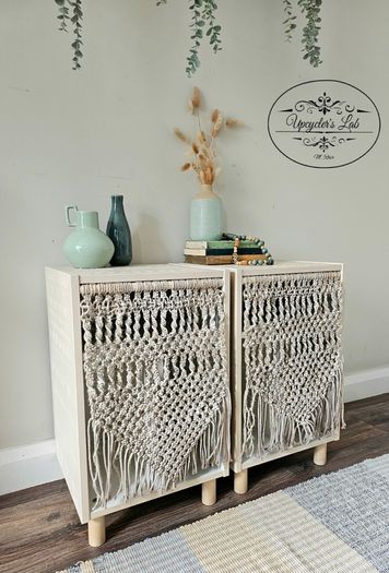 Boho nightstands