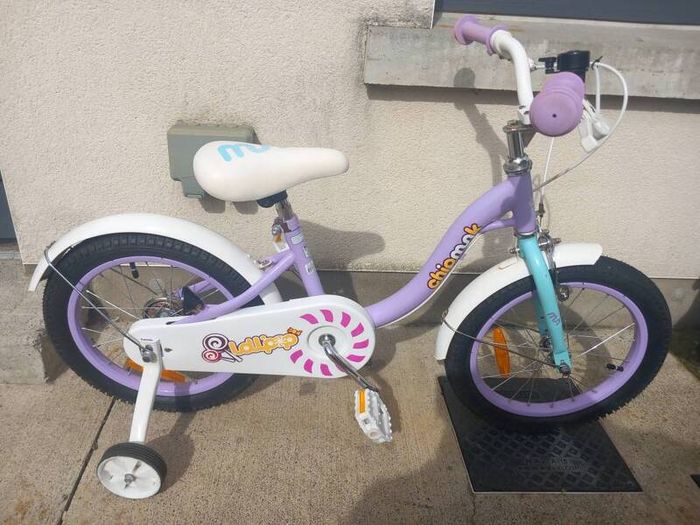 Kids chipmunk bike size 16 inch wheels
