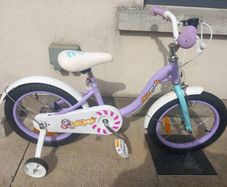 Kids chipmunk bike size 16 inch wheels