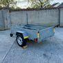 6x4  galvanised car trailer Image 2