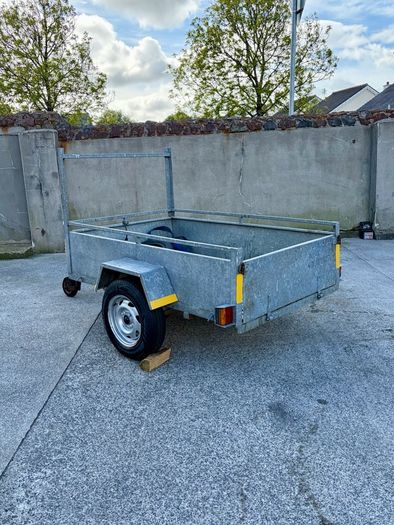 6x4  galvanised car trailer