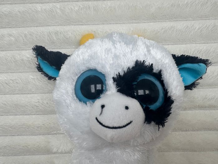 Ty Beanie Babies Daisy The Black And White Cow Used Please see pictures