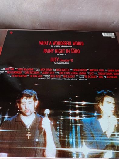 Nick Cave & Shane MacGowan - What A Wonderful World 12"