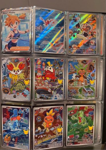 Pokemon 9 Card Promo Bundle | Mudkip Torchic Treecko | 30th Anniversary