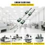3PCS Linear Rail 2-167.6 cm(0.78-66 Inch), Linear Bearings and Rails with 4PCS HSR20 Bearing Block, Linear Motion Slide Rails plus for DIY CNC Routers Lathes Mills, Linear Slide Kit fit X Y Z Axis Image 6
