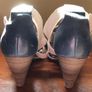 Blue&Cream Leather Sandals by Emilio Navarro Image 4