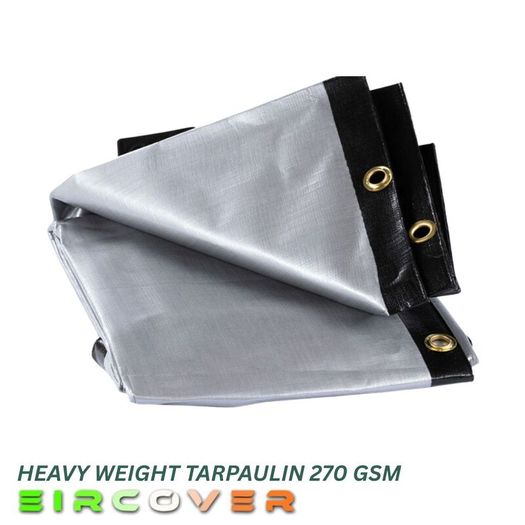 Heavy Weight Tarpaulin  6m x 8m (20' -26') 250 gsm