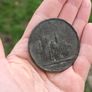 Cologne Cathedral ( Der Dom Zu Koln) 1880 50mm Original Medal - Drentwett Image 3