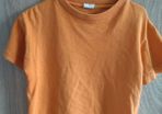Orange  t shirt 3 years old barely worn